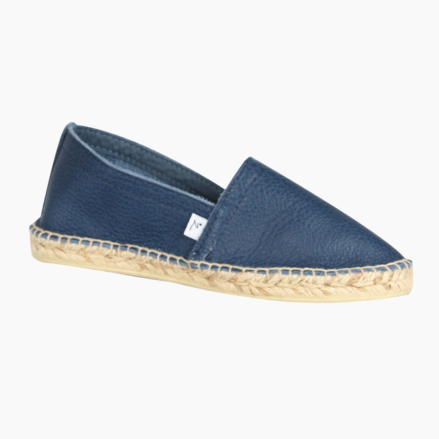 Espadrille GALAXIE – Cuir bleu de laponie - Pointure : 38, Couleur : Bleu