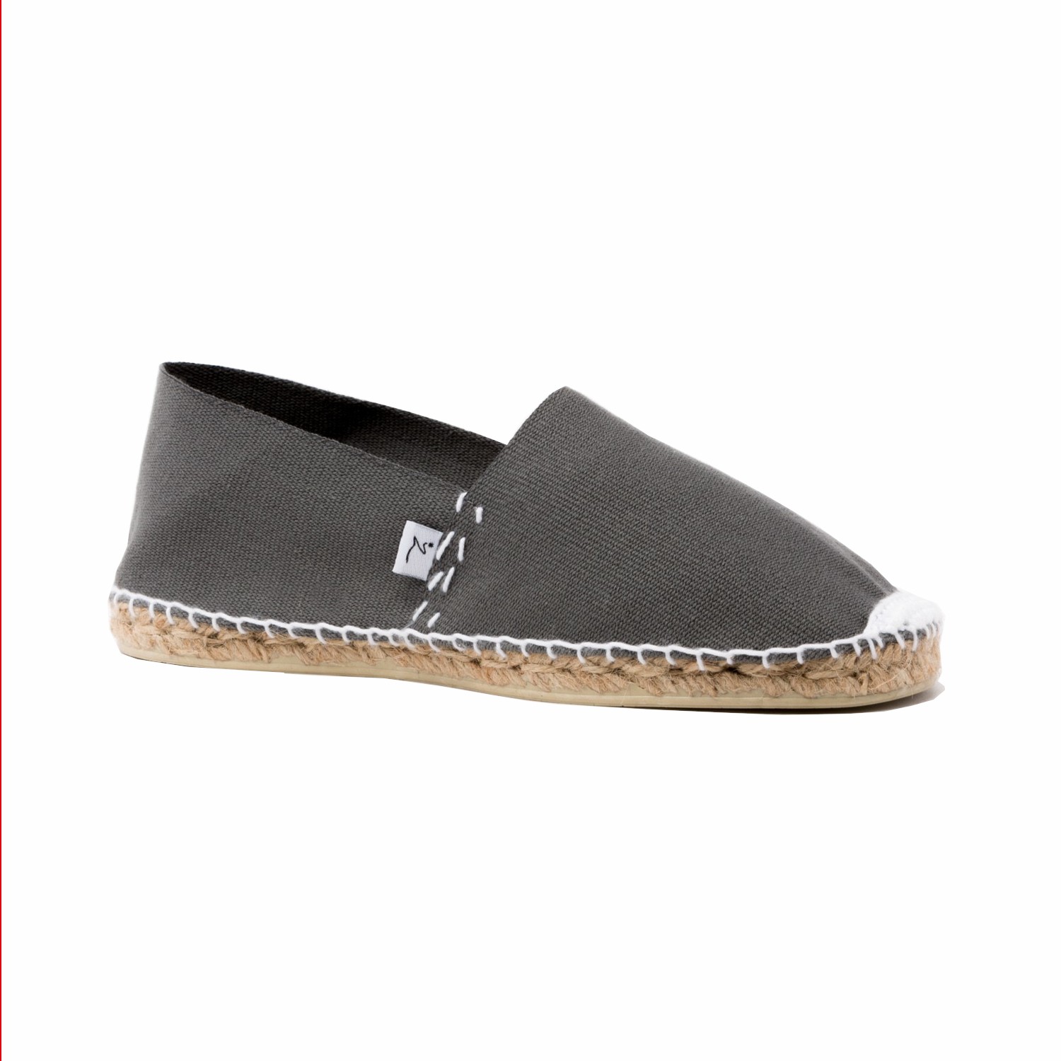 Espadrille grise AMOR - Pointure : 47, Couleur : Gris