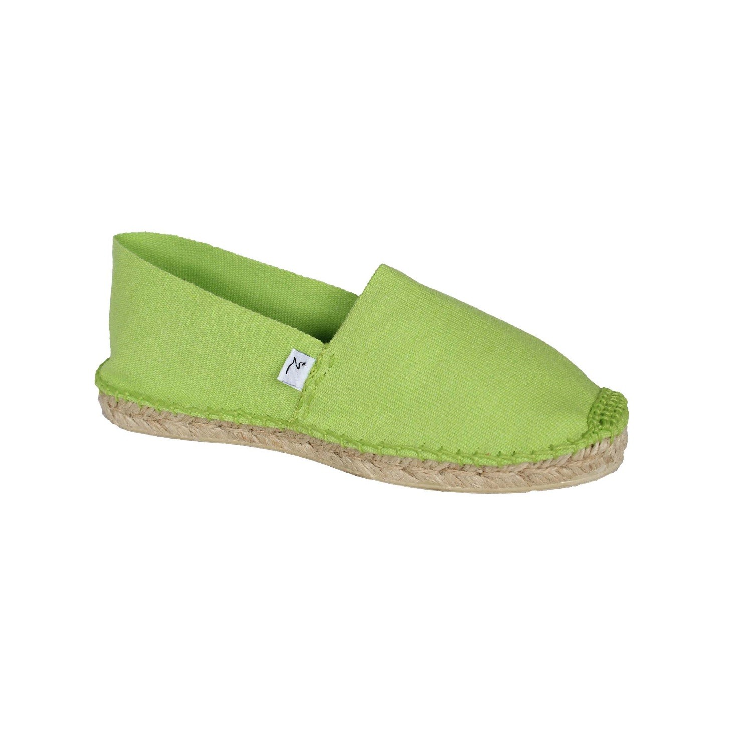 Espadrille vert anis CAPELLA - Pointure : 39, Couleur : Vert