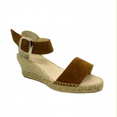 Couronne australe - espadrille à talon compensé