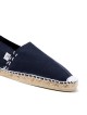 Alcyone – Espadrille marine à fil blanc