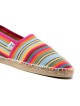 AGENA – espadrille rayée multicolore