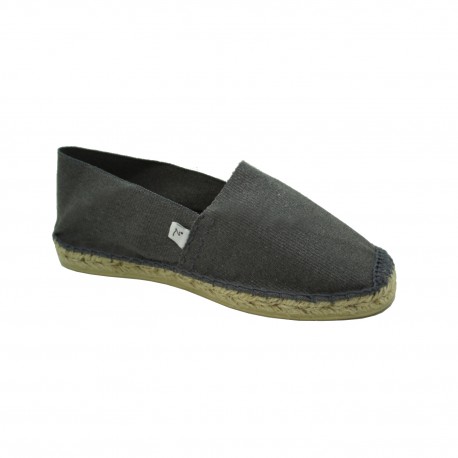 KHAN - Espadrille grise