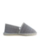 Espadrille Pantoufle Ecossais Marron