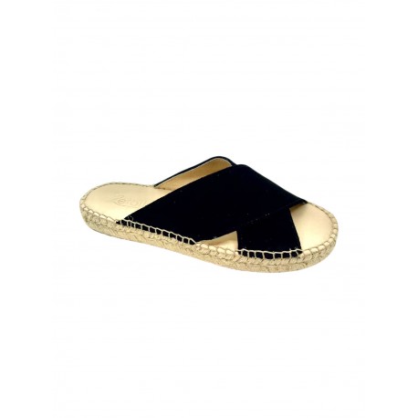 TOUCAN - espadrilles à brides noires
