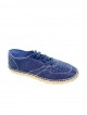 HEGOA - espadrille bleu de type Basket pour l’été