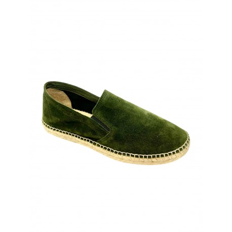 Levant kaki - espadrilles type derby couleur kaki