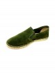 Levant kaki - espadrilles type derby couleur kaki