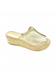 Espadrille Pégase couleur or