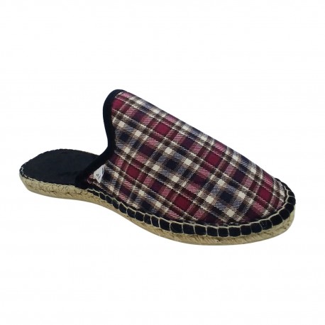Espadrille Zabouch d'hiver bordeaux