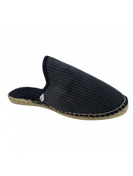 Espadrille Zabouch' Velours gris
