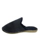 Espadrille Zabouch' Velours gris