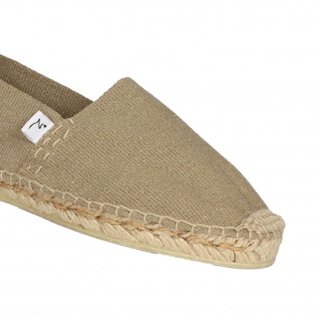 KAFFA - Espadrille couleur lin